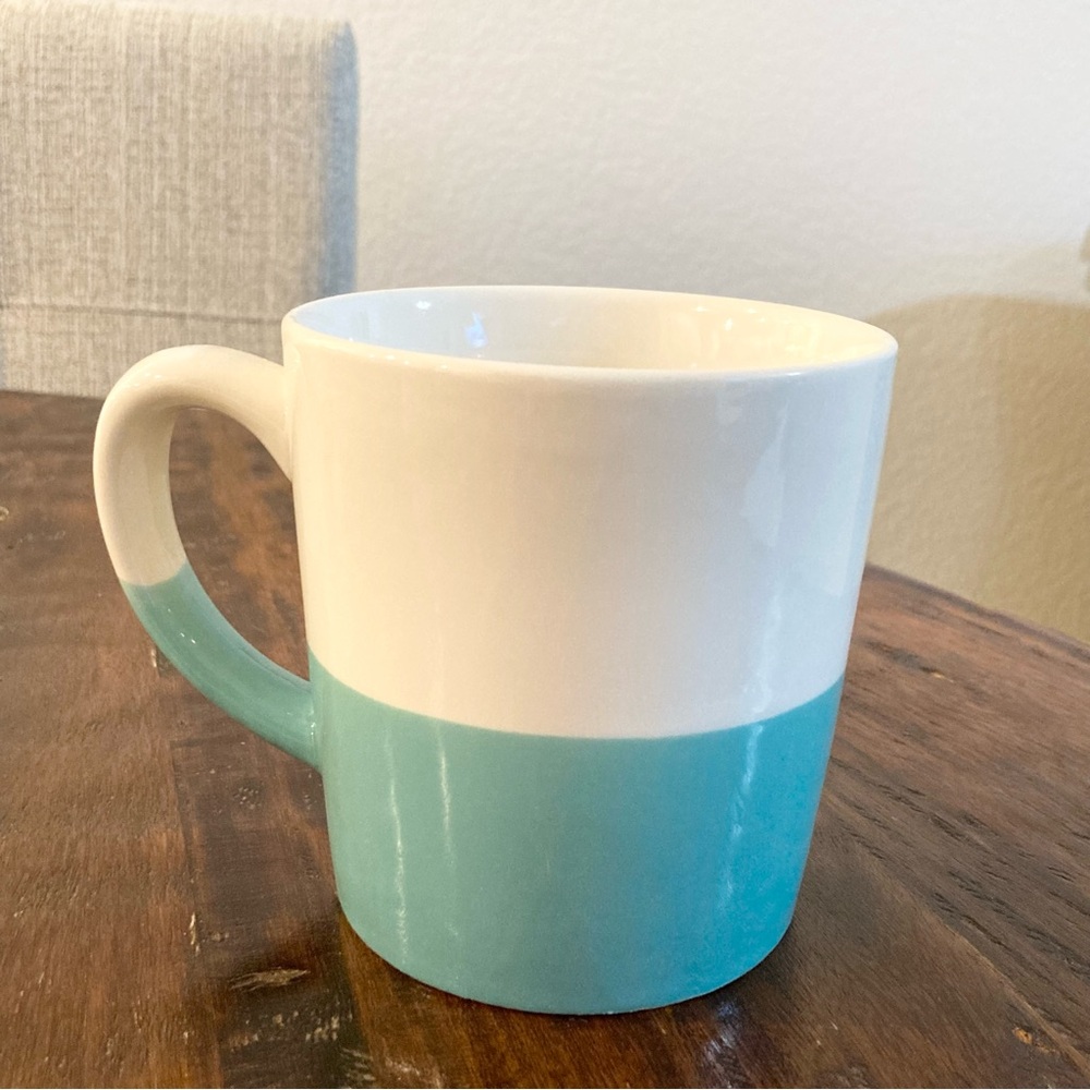 Tiffany Blue and White Large Coffee Mug